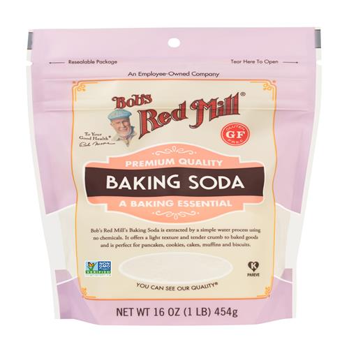 Bobs Red Mill Baking Soda, 16Oz (Pack Of 1) - Non Gmo, Gluten Free, Vegan, Paleo Friendly, Kosher