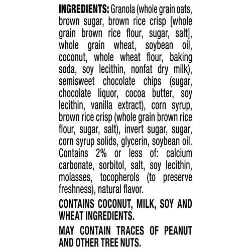 Quaker Chewy Granola Bar Chocolate Chip Granola Bars, 0.84 Oz, 8 Ct