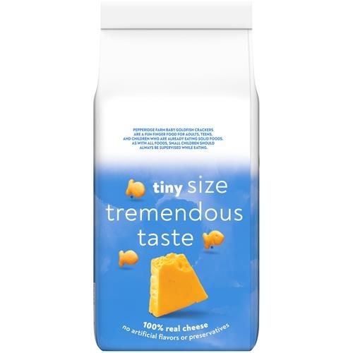 Goldfish Baby Cheddar Crackers, Snack Crackers, 7.2 Oz Bag