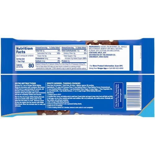 Kroger White Baking Chips 11 oz