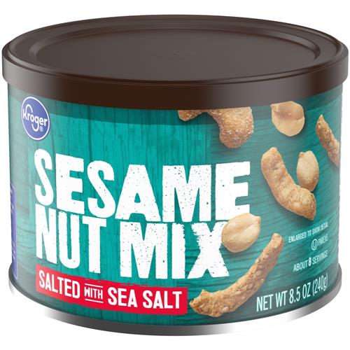 Kroger Salted Sesame Trail Mix 8.5 oz
