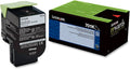 New, Pre-Owned - Lexmark 701K Standard Yield Black Toner Cartridge, 70C10K0
