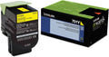 New, Pre-Owned - Lexmark 701Y Standard Yield Yellow Toner Cartridge, 70C10Y0