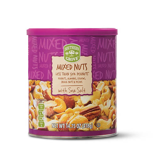 Southern Grove Mixed Nuts with Sea Salt, 14.75 oz