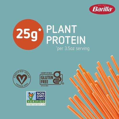 Barilla Red Lentil Spaghetti Pasta, 8.8 Oz - Vegan, Gluten Free, Non Gmo & Kosher - Made With Plant Based Protein