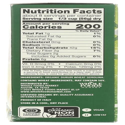 Whole Foods Market, Organic Orzo, 16 Oz