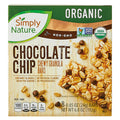 Simply Nature Organic  Chocolate Chip Chewy Granola Bars, 8 count