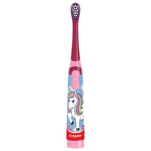 Colgate Kids Battery Powered Toothbrush, Unicorn, Extra Soft Toothbrush, Ages 3 And Up, 1 Pack