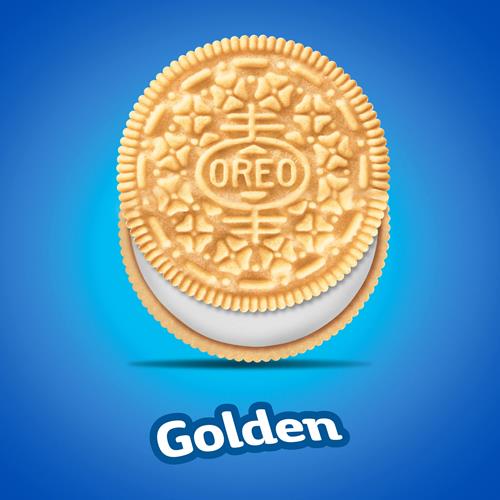 Oreo Golden Sandwich Cookies, 13.29 Oz