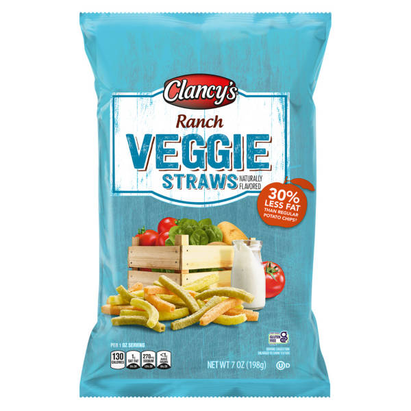 Clancy's Ranch Veggie Straws, 7 oz