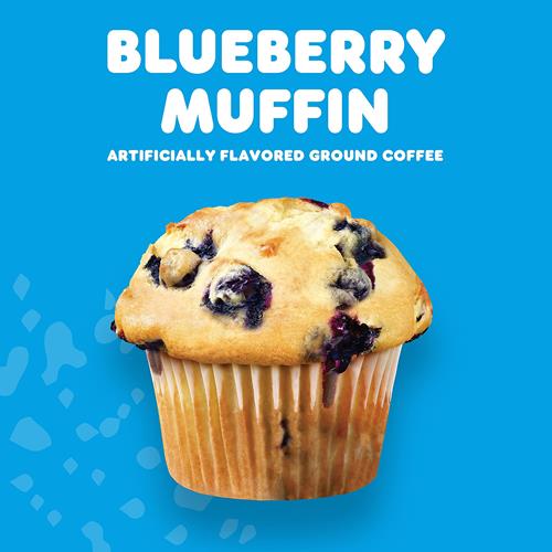 Dunkin Blueberry Muffin Flavored Ground Coffee, 11 Ounce