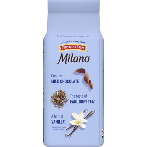 Pepperidge Farm Milano London Fog Earl Grey Tea Cookies, 5.6 Oz Bag (12 Cookies)