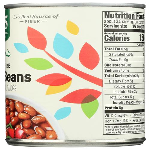 Whole Foods Market Organic Baked Beans, Campfire Style, 15 Ounce