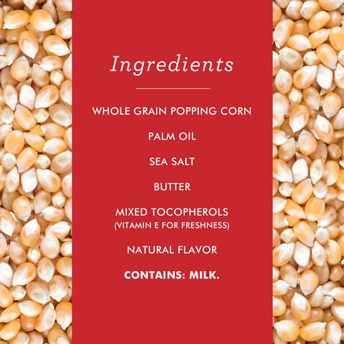 Orville Redenbachers Skinnygirl Microwave Popcorn Mini Bags, Butter & Sea Salt Flavor, 1.5 Oz., 10-Count