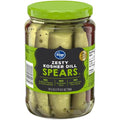 Kroger Zesty Kosher Dill Pickle Spears 24 fl oz