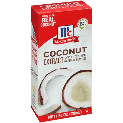 Mccormick Coconut Extract With Other Natural Flavors, 1 Fl Oz