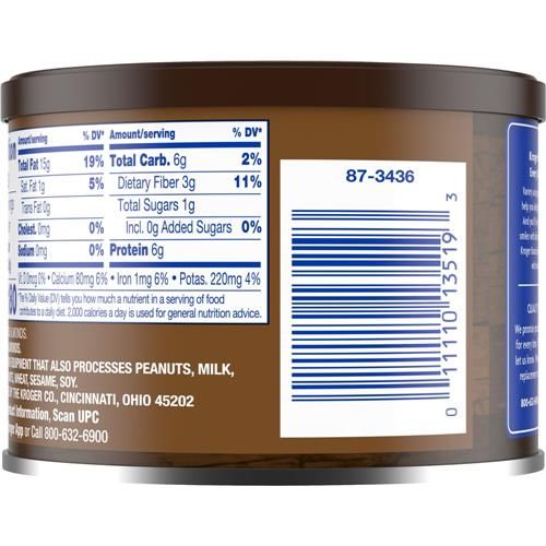Kroger Raw Unsalted Almonds 6 oz