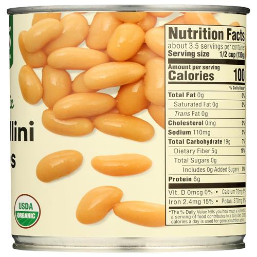 Whole Foods Market Organic Cannellini Beans, 15.5 Oz