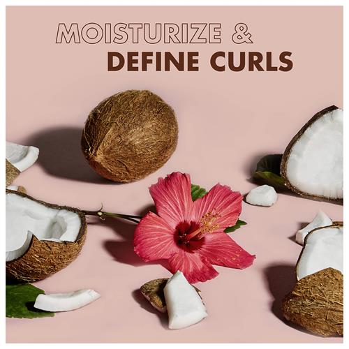 Sheamoisture Fair Trade Sulfate Free Coconut Hibiscus Curl & Style Milk With Silk Protein & Neem Oil For Thick, Defined, Curly Hair 8 Oz