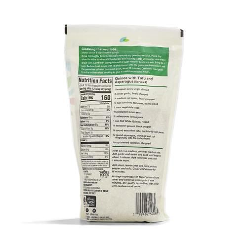 Whole Foods Market Organic White Quinoa, 16 Oz