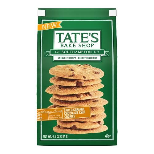 Tates Bake Shop Salted Caramel Chocolate Chip Cookies, 6.5 Oz