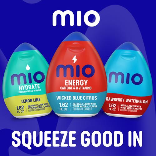Mio Energy Wicked Blue Citrus Flavored With Other Natural Flavor Liquid Water Enhancer, 1.62 Fl Oz Bottle