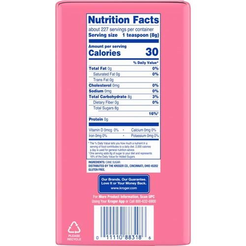 Kroger Pure Cane Granulated Sugar 4 lb