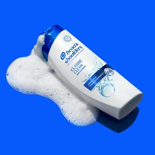 Head And Shoulders Dandruff Shampoo, Anti-Dandruff Treatment, Classic Clean For Daily Use, Paraben Free, 12.5 Oz