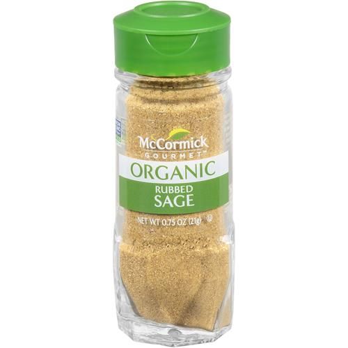 Mccormick Gourmet Organic Rubbed Sage, 0.75 Oz