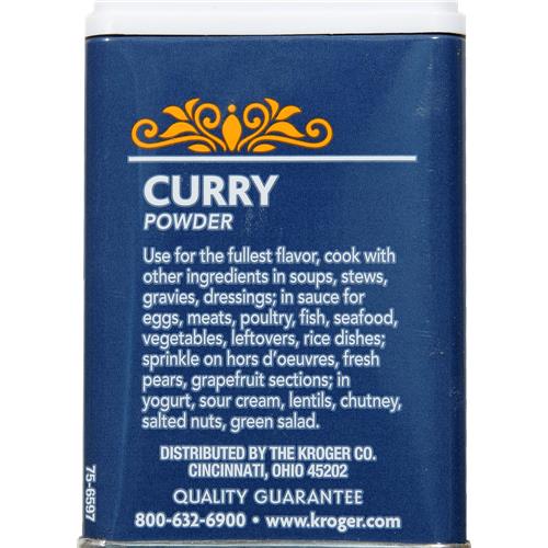 Kroger Curry Powder 1.62 oz