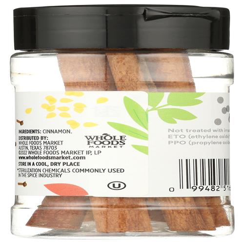 Whole Foods Market Cinnamon Sticks, 1.28 Ounce