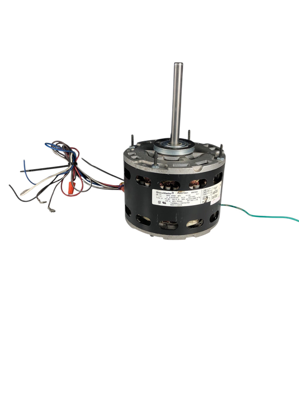 EconoMaster F48AH70A01 Blower Motor (1/4hp, 1075rpm, 3spd)