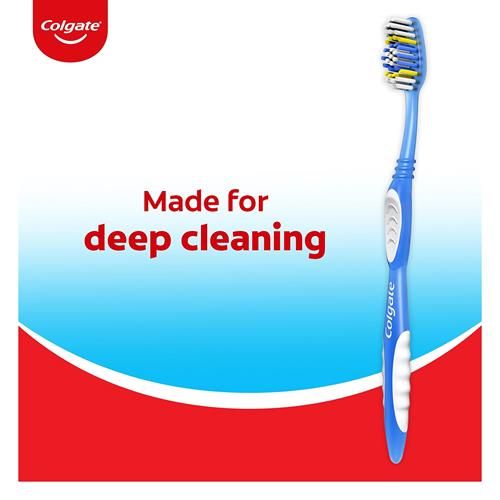Colgate Extra Clean Toothbrush, Soft Toothbrush For Adults Packaging May Vary, 6 Count
