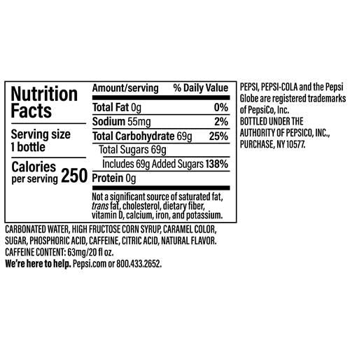 Pepsi, 20 Fl Oz Bottle