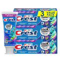 Crest Advanced Kids Fluoride Toothpaste, Bubblegum Flavor, 4.2 Oz, 3 Count, Color-Changing Anticavity Toothpaste