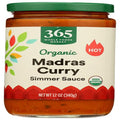 Whole Foods Market Organic Madras Curry Sauce, 12 Ounce