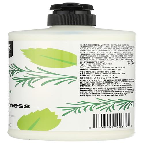 Whole Foods Market Volume & Thickness Shampoo Rosemary Mint, 32 Fl Oz