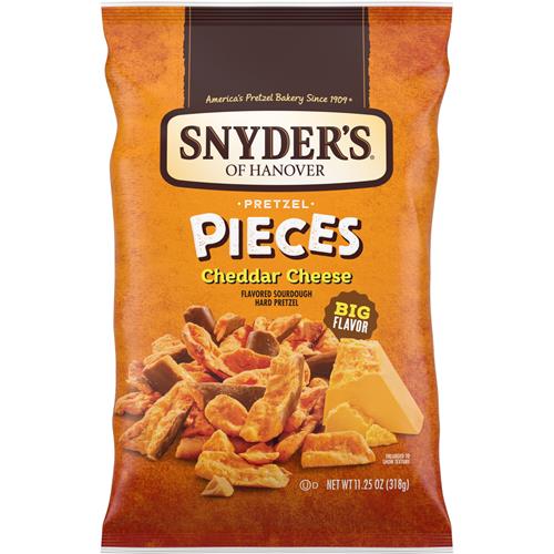 Snyders Of Hanover Pretzel Pieces, Cheddar Cheese, 11.25 Oz