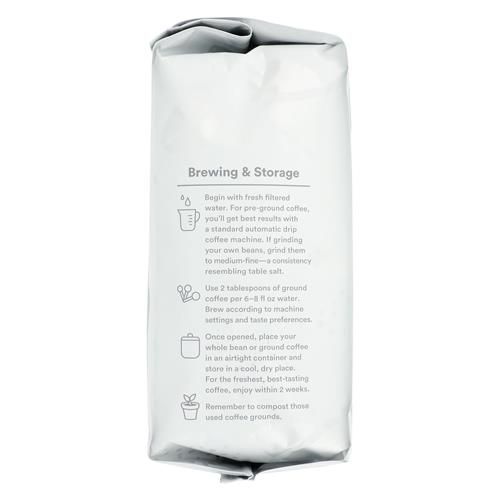 Whole Foods Market Pleasant Morning Buzz Whole Bean Coffee, Medium-Dark Roast, 24 Ounce