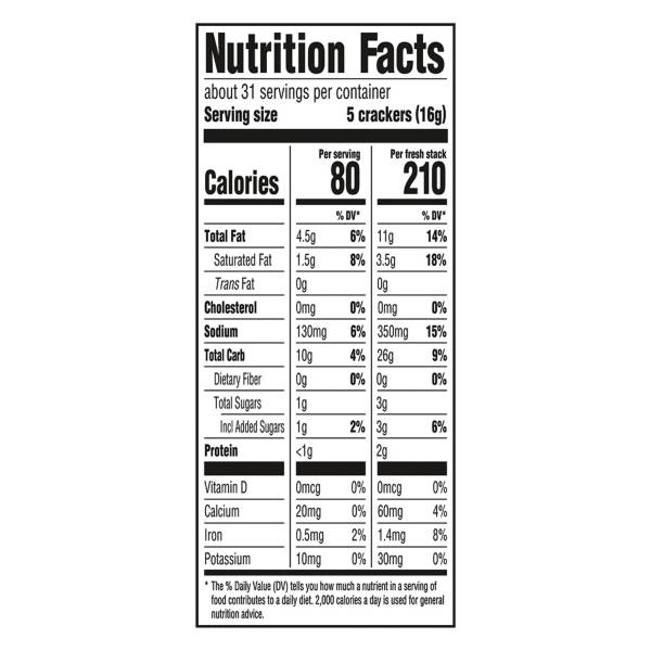 Nabisco Ritz Fresh Stacks Crackers, 17.8 oz