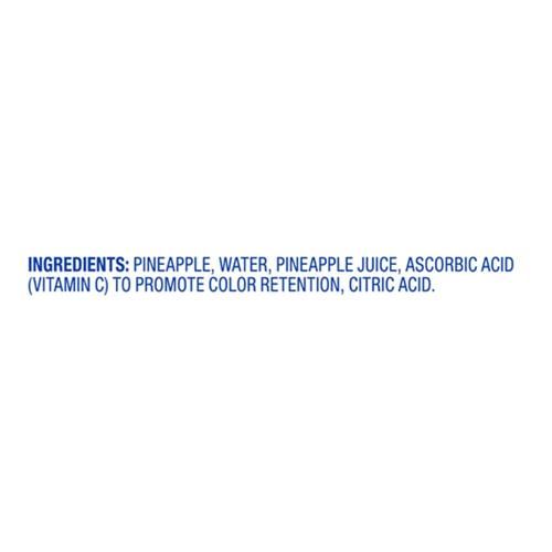 Kroger Pineapple Tidbits Cups in 100% Pineapple Juice 4 ct / 4 oz