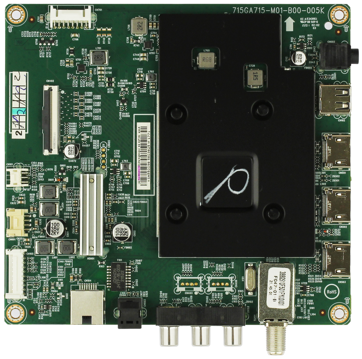 Insignia 756TXLCB02K130 Main Board NS-55F301NA22