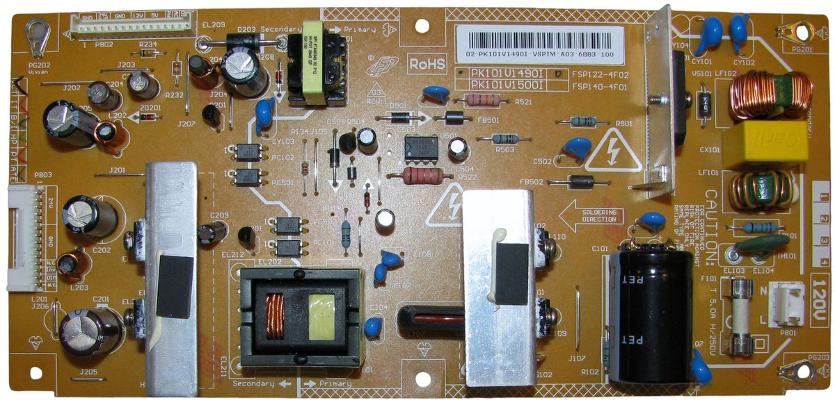 Toshiba 75017680 (PK101V1490I, FSP122-4F02) Power Supply Unit