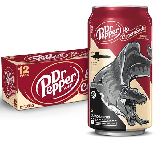 Dr Pepper - & Crème Soda, 12 Oz, 12 Pk
