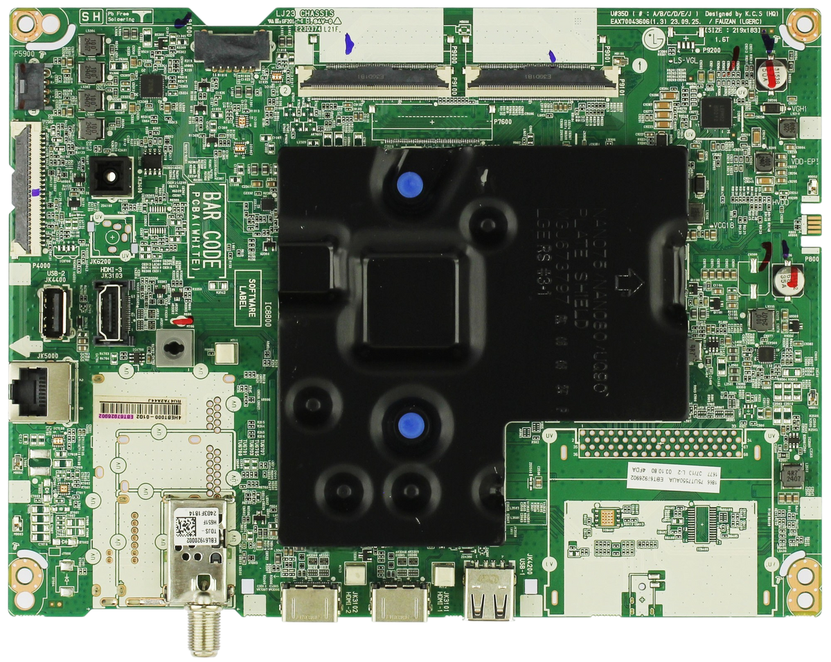 LG EBT67926902 Main Board for 75UT7550AUA
