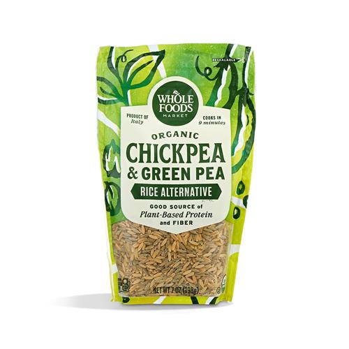 Whole Foods Market Organic Chickpea & Green Pea Rice Alternative, 7 Oz