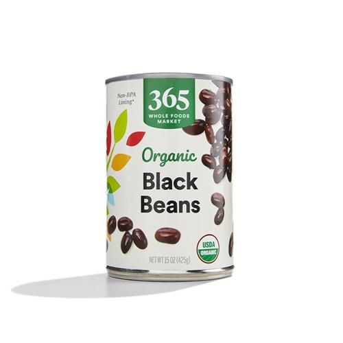Whole Foods Market, Organic Black Beans, 15 Oz