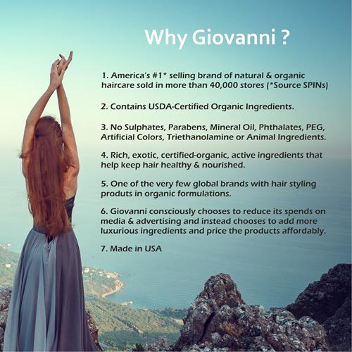 Giovanni 2Chic Ultra-Moist Shampoo - Avocado & Olive Oil, Creamy Hydration Formula, Enriched With Aloe Vera, Shea Butter, Botanical Extracts, No Parabens, Color Safe - 8.5 Fl Oz