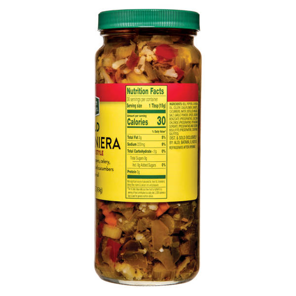 Tuscan Garden Mild Giardiniera, 16 fl oz