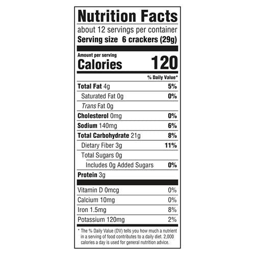 Triscuit Cracked Pepper & Olive Oil Whole Grain Wheat Crackers, Lunch Snacks, Snack Crackers, Family Size, 12.5 Oz